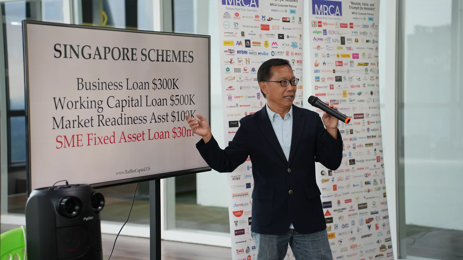 Presenting the Singapore schemes on stage